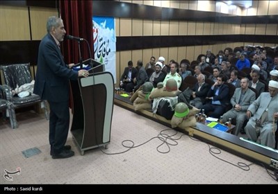 اجلاسیه شهدای اساتید دانشگاه در بیجار- عکس صفحه استان تسنیم