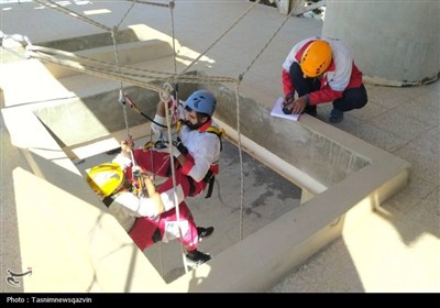 مسابقات تخصصی امداد و نجات در قزوین