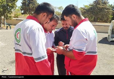 مسابقات تخصصی امداد و نجات در قزوین