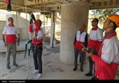 مسابقات تخصصی امداد و نجات در قزوین