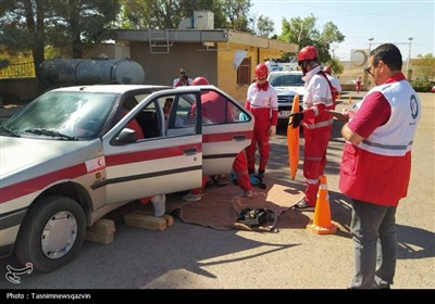 مسابقات تخصصی امداد و نجات در قزوین