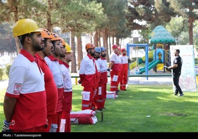 مسابقات تخصصی امداد و نجات در قزوین