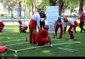 مسابقات تخصصی امداد و نجات در قزوین