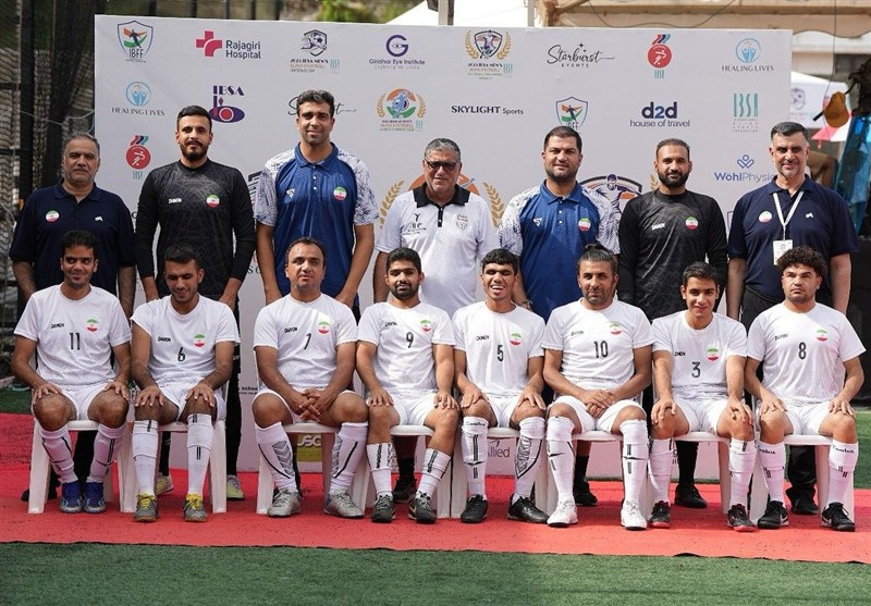 نایب قهرمانی ایران در جام ملت‌های فوتبال نابینایان