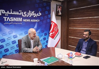 بازدید نماینده جنبش جهاد اسلامی فلسطین از خبرگزاری تسنیم- عک ...