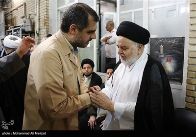 مراسم ختم همسر آیت‌الله العظمی سیستانی در قم