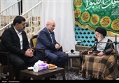 قالیباف با آیت‌الله شبیری زنجانی دیدار کرد+ تصاویر
