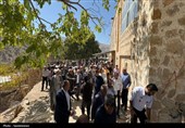 بازدید وزیر میراث فرهنگی از بقعه امامزاده علی (ع)+تصاویر