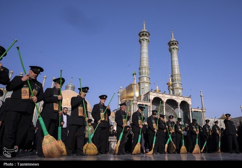 حضرت معصومه (س) , اخبار قم , حرم امام رضا(ع) , شهادت , مسجد جمکران , خادمیاران رضوی , 