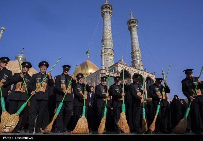 حضرت معصومه (س) , اخبار قم , حرم امام رضا(ع) , شهادت , مسجد جمکران , خادمیاران رضوی , 