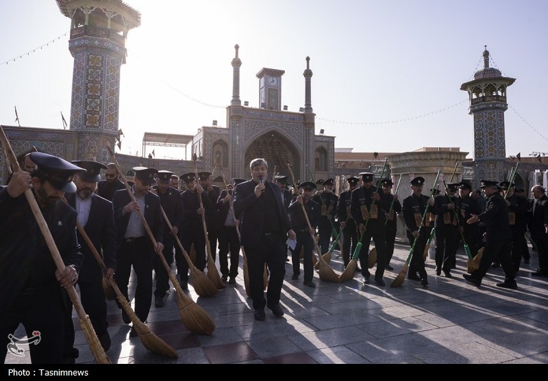 حضرت معصومه (س) , اخبار قم , حرم امام رضا(ع) , شهادت , مسجد جمکران , خادمیاران رضوی , 