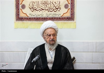 دیدار قالیباف با آیت‌الله مکارم شیرازی