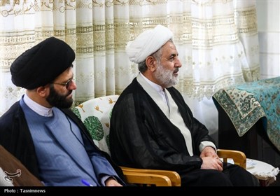 دیدار قالیباف با آیت‌الله مکارم شیرازی