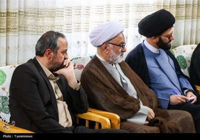 دیدار قالیباف با آیت‌الله مکارم شیرازی