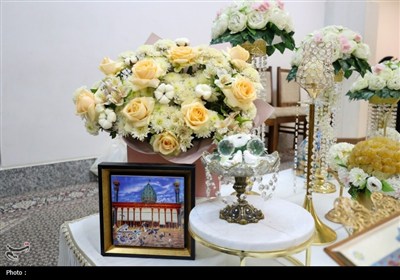 عقد ازدواج 10 زوج جوان در حرم شاهچراغ به‌مناسبت ولادت امام حسن عسکری (ع)