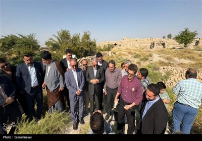 سفر وزیر میراث فرهنگی به دل تاریخ