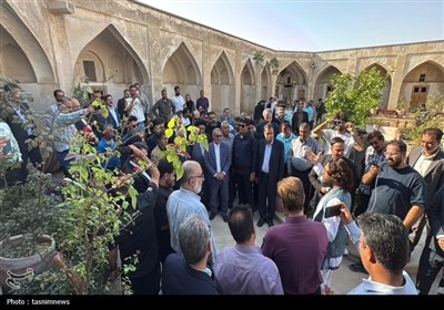 سفر وزیر میراث فرهنگی به دل تاریخ