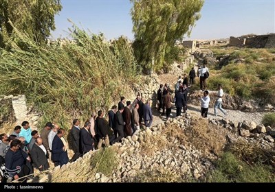 سفر وزیر میراث فرهنگی به دل تاریخ