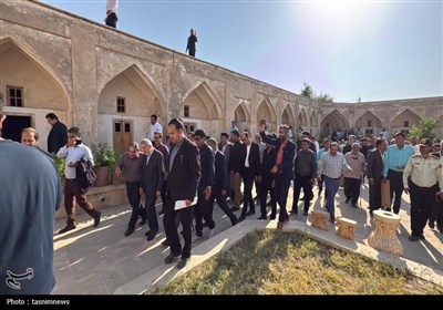 سفر وزیر میراث فرهنگی به دل تاریخ