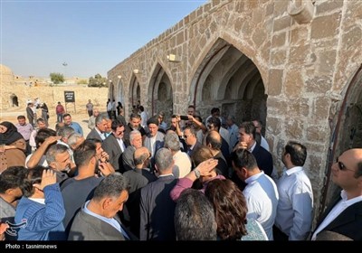 سفر وزیر میراث فرهنگی به دل تاریخ