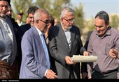 بازدید وزیر میراث فرهنگی از بلادشاپور+تصاویر
