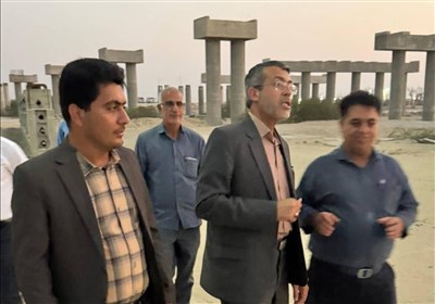 قشم،اجرايي،بازديد،قضايي،عمراني،خليج،پل،فارس،پروژه،مسئولان