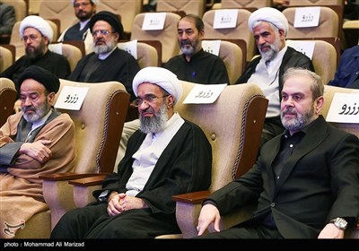 مراسم اولین سالگرد شهادت دبیران کل حزب الله لبنان - قم