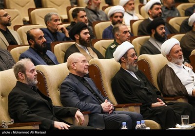 مراسم اولین سالگرد شهادت دبیران کل حزب الله لبنان - قم