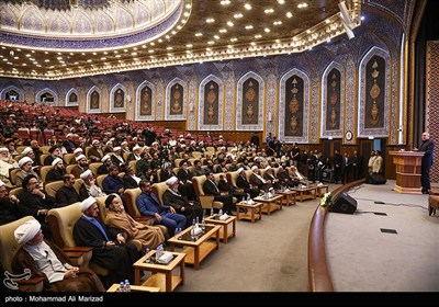 مراسم اولین سالگرد شهادت دبیران کل حزب الله لبنان - قم