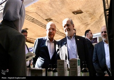 بازدید رئیس جمهور از نمایشگاه ظرفیت های هرمزگان- عکس صفحه اس ...