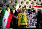 إحیاء الذکرى السنویة الأولى لاستشهاد قادة جبهة المقاومة فی طهران
