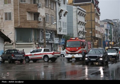 آب‌گرفتگی در بندر انزلی؛ 100 واحد مسکونی درگیر شدند