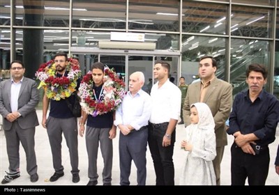 استقبال از قهرمانان کرمانی تیم ملی فوتبال پنج‌نفره ایران در رقابت‌های جام جهانی نابینایان