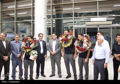 استقبال از قهرمانان کرمانی تیم ملی فوتبال پنج‌نفره ایران در رقابت‌های جام جهانی نابینایان