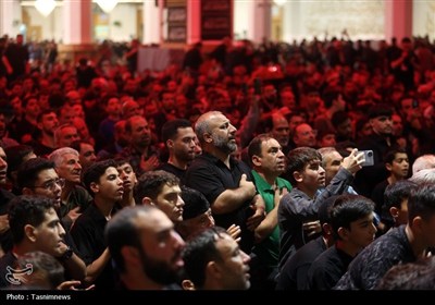 سوگواری زائران حضرت معصومه(س) در شب رحلت بانوی کرامت