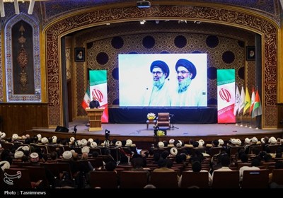 بزرگداشت اولین سالگرد شهادت دبیران کل حزب الله لبنان در قم-  ...