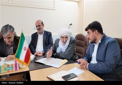 دیدار فرماندار سنندج با ماموستایان بخش کلاترزان