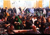 نجواهای نیمه‌شب زائران در حرم حضرت معصومه