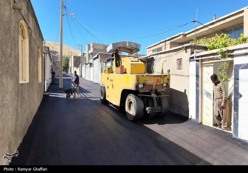 شهر بدون کوچه خاکی در کردستان+تصاویر