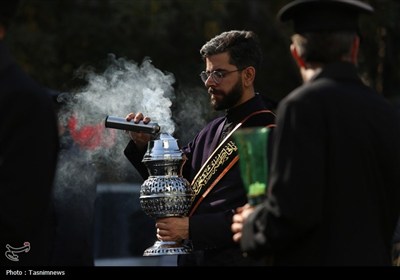 دسته عزای خادمان حرم حضرت معصومه(س)