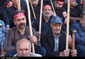 برپایی آیین سنتی مذهبی قالیشویان در اردهال کاشان