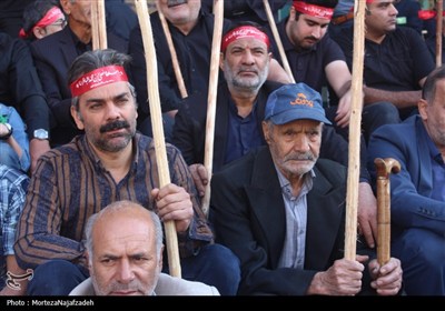 برپایی آیین سنتی مذهبی قالیشویان در اردهال کاشان