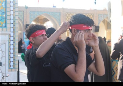 برپایی آیین سنتی مذهبی قالیشویان در اردهال کاشان