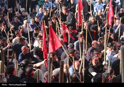 برپایی آیین سنتی مذهبی قالیشویان در اردهال کاشان