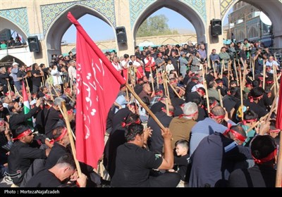 برپایی آیین سنتی مذهبی قالیشویان در اردهال کاشان