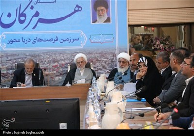 نشست رئیس‌جمهور با فعالان اقتصادی و سرمایه‌گذاران هرمزگانی