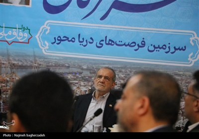 نشست رئیس‌جمهور با فعالان اقتصادی و سرمایه‌گذاران هرمزگانی