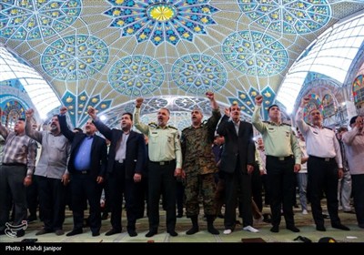 برپایی نماز عبادی سیاسی جمعه به مناسبت هفته نیروی انتظامی در ...