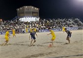 تداوم صدرنشینی تیم پارس جنوبی بوشهر در لیگ برتر فوتبال ساحلی