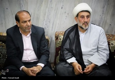 مراسم بزرگداشت شهدای مدافع امنیت در اراگ